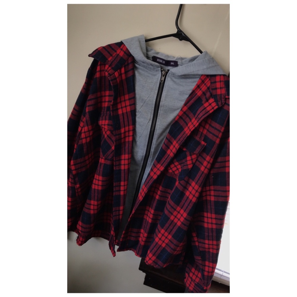 plaid long sleeve